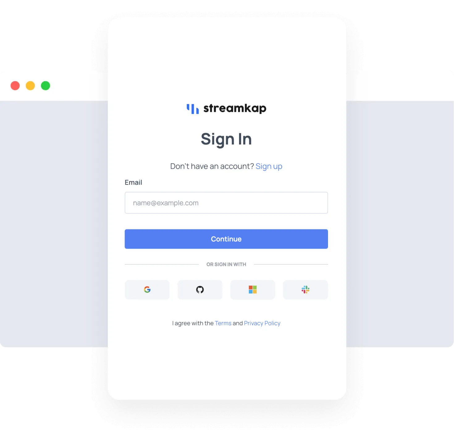 Login Box feature screenshot